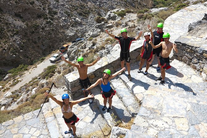River Trekking at Kourtaliotiko Gorge - Gardens, olive groves, and the finish