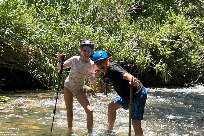 River Trekking at Kourtaliotiko Gorge Waterfalls to Preveli Beach - The path toward Preveli Palm Beach
