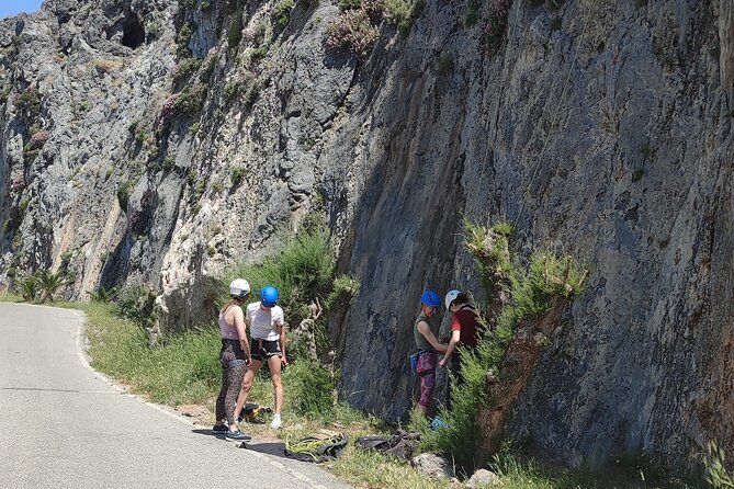 Rock Climbing on Crete with a Guide at Rethymnon, Plakias beach - The beach finish makes the seven-hour schedule worthwhile