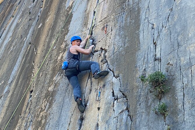 Rock Climbing on Crete with a Guide at Rethymnon, Plakias beach - Who should book this Plakias climbing day