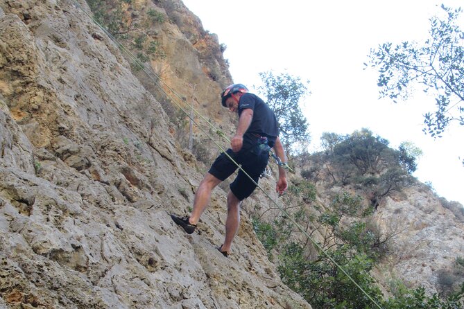 Rock Climbing with a Guide in Chania Therisos Gorge - What the climbing equipment includes