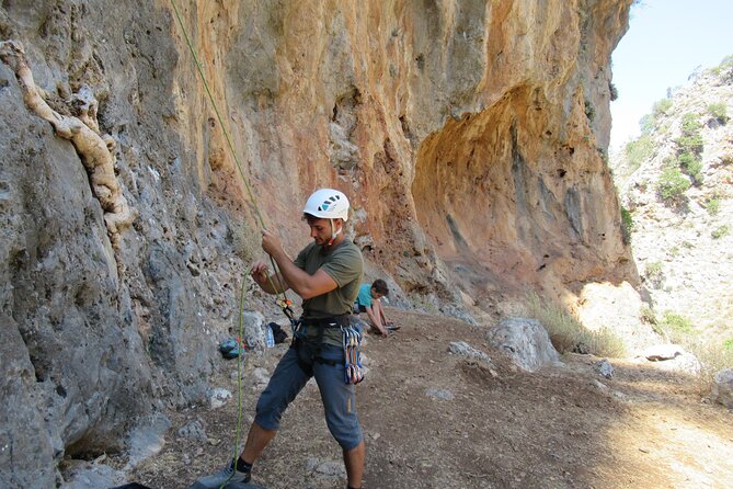 Rock Climbing with a Guide in Chania Therisos Gorge - A possible two-sector climbing plan