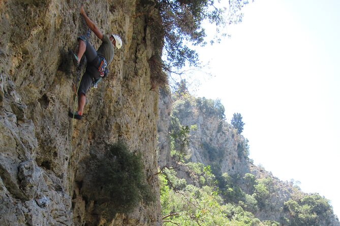 Rock Climbing with a Guide in Chania Therisos Gorge - Your first routes: grades for beginners and regular climbers