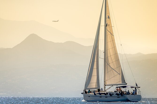 Sailing trip to DIA in Heraklion,Crete(4H) - Leaving Heraklion as the Sun Drops