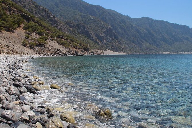 Samaria Gorge Hiking from Chania with Professional Hiking Guide - Agia Roumeli: food, beach, and a proper cooldown