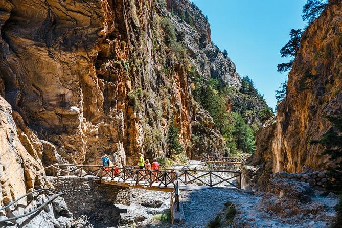 Samaria Gorge Tour from Chania - The Longest Gorge in Europe - Entering Europe’s longest gorge