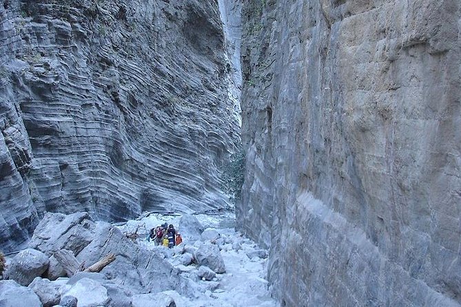Samaria Gorge Tour from Chania - The Longest Gorge in Europe - Limestone walls, springs, and quiet trail sections