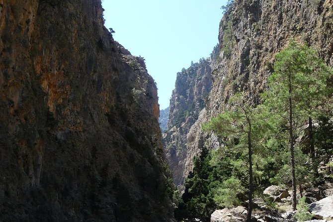 Samaria Gorge Trek: Full-Day Excursion from Rethymno with Guide - Agia Roumeli: lunch, shops, and the Libyan Sea