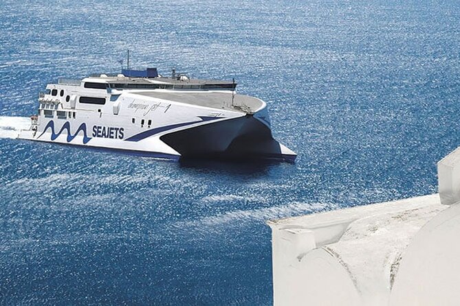 SANTORINI 1 day Guided Excursion with HIGHSPEED from CRETE - The real purpose of this Crete to Santorini day trip