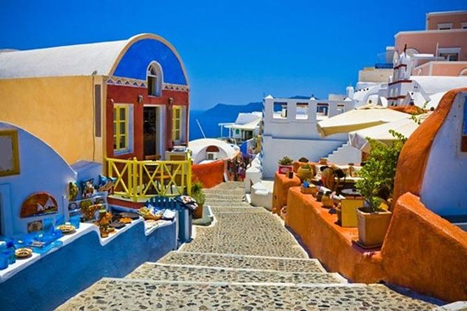 SANTORINI 1 day Guided Excursion with HIGHSPEED from CRETE - The high-speed boat across the Aegean