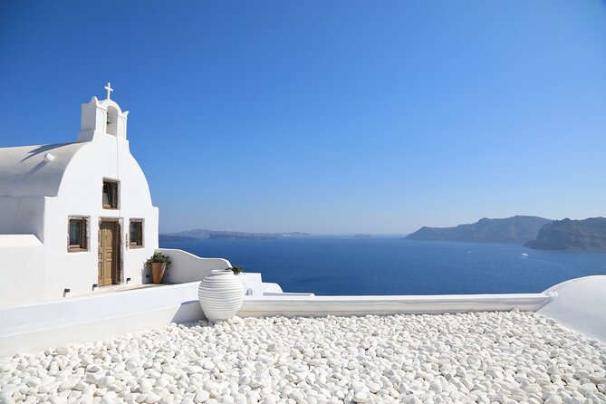 Santorini Full-Day Tour from Heraklion Crete - Firostefani is the blue-dome photo stop