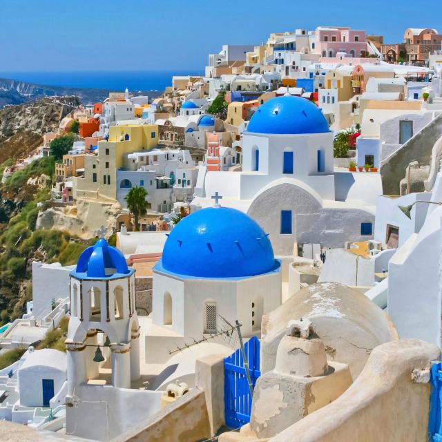 Santorini Island: Guided Tour from the port Rethymno Crete - Fira gives you more room to walk