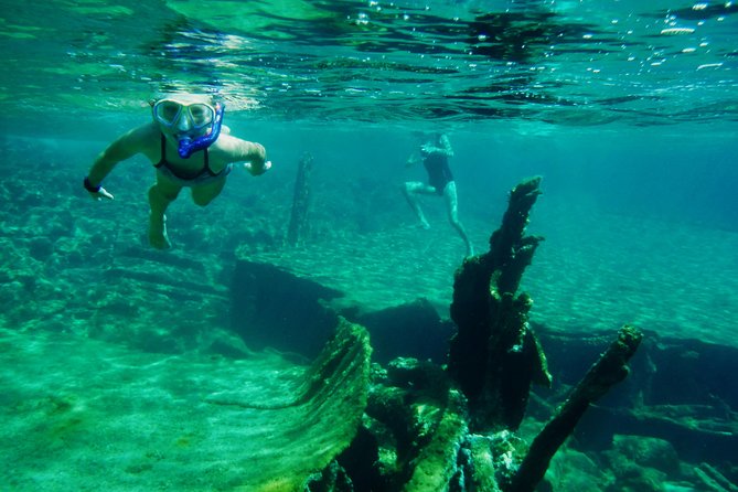 Sea Kayak & Snorkel tours in West Crete - Sea caves, old wreckage, and underwater life