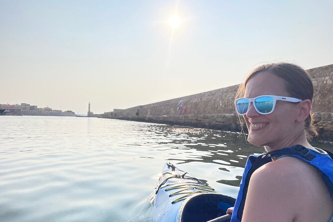 Sea Kayak Tour of Chania’s Old Venetian Port - Returning past the Venetian Neoria