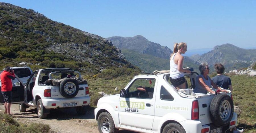 Self-Drive Jeep Safari to South Coast, Palm Beach & Canyons - Pickup from Rethymno, Bali, or Georgioupoli