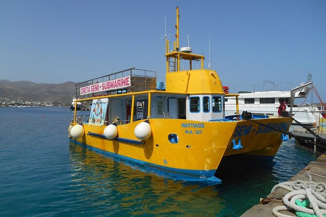 Semi-Submarine Tour from Agios Nikolaos - Crowding, heat, and comfort below deck