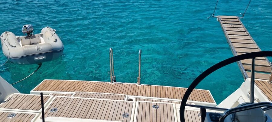 Shared Balos and Gramvousa Sailing Trip with Meal and Drinks - A homemade Cretan lunch on the boat