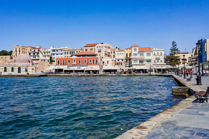 Shore Explore Chania: City Charm, Beach, Monastery & Winetasting - Agia Triada Monastery and a tasting with local roots