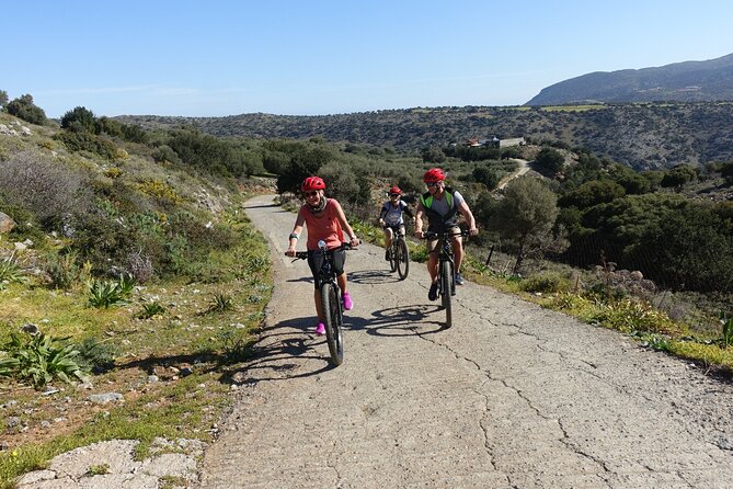 Small Villages and Cretan Nature. E-Bike tour - Aposelemis Canyon and the first stretch of countryside