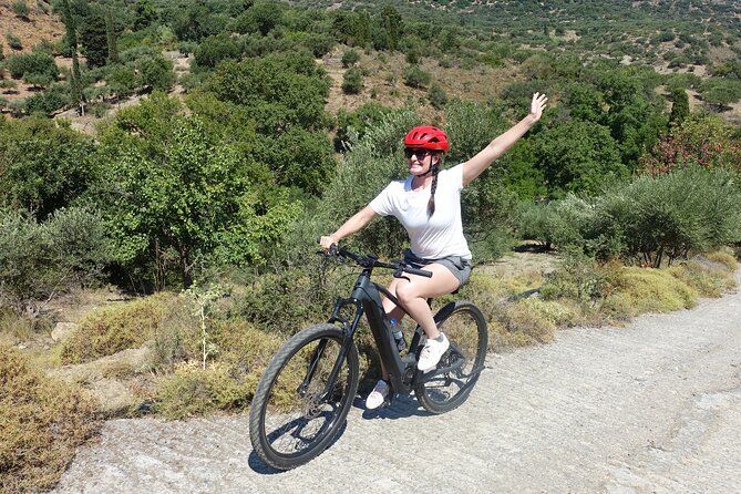 Small Villages and Cretan Nature. E-Bike tour - Village coffee, loukoumades, and Cretan hospitality