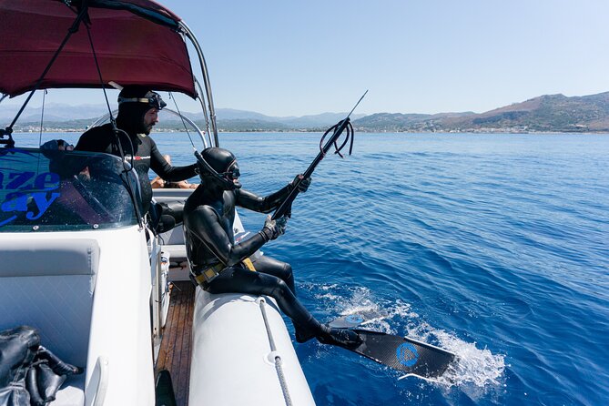 Spearfishing in Chania, Crete (price is per group) - Six hours on the water near Chania