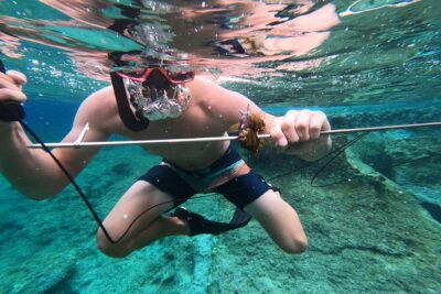 Spearfishing in Chania, Crete (price is per group)