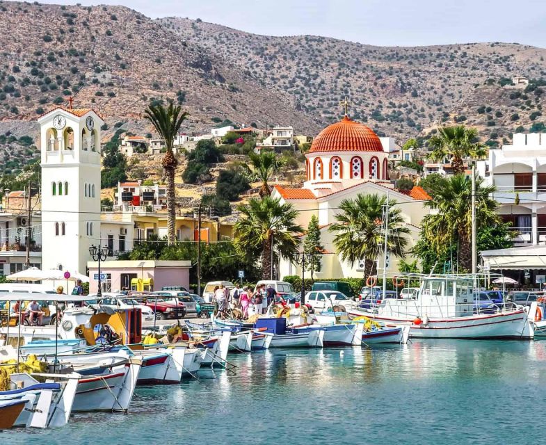 Spinalonga,Elounda,Ag.Nikolaos, Olive Factory From Heraklion - Lake Voulismeni and the harbor of Agios Nikolaos