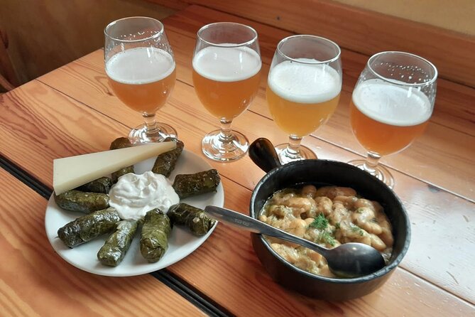 Sunset Craft Beer & Food Tour - Chania Old Port - First stop: 90 minutes of beer and Cretan food