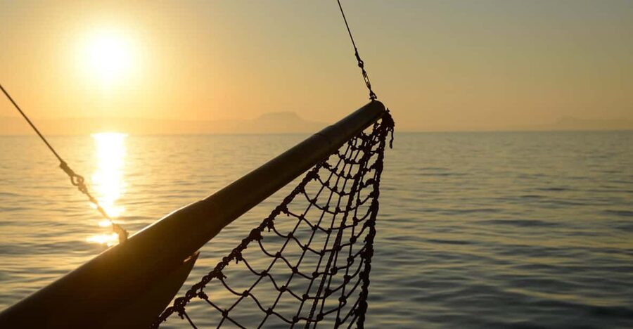 Sunset cruise at St. George Bay from Hersonissos port - The human side of the evening