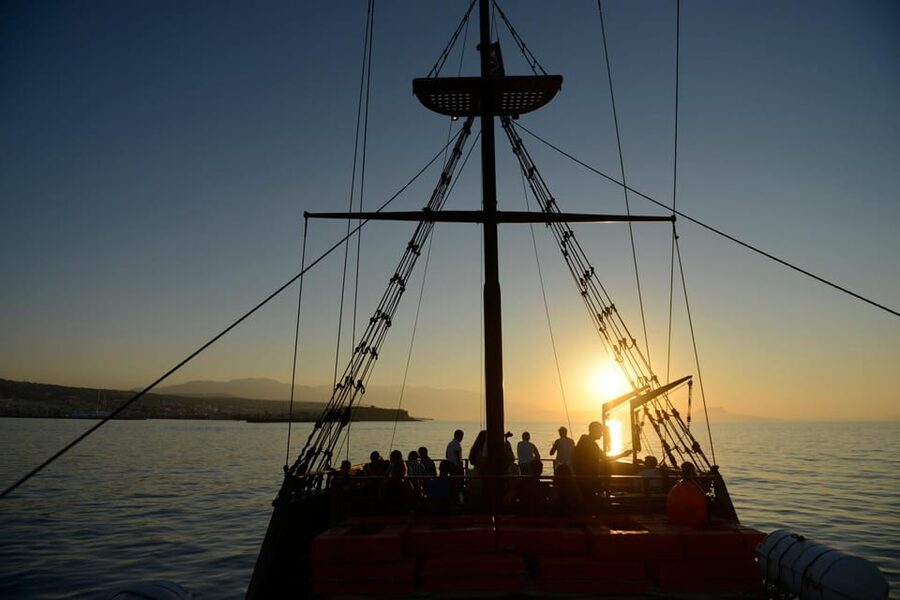 Sunset cruise at St. George Bay from Hersonissos port - Is the $58 price fair?