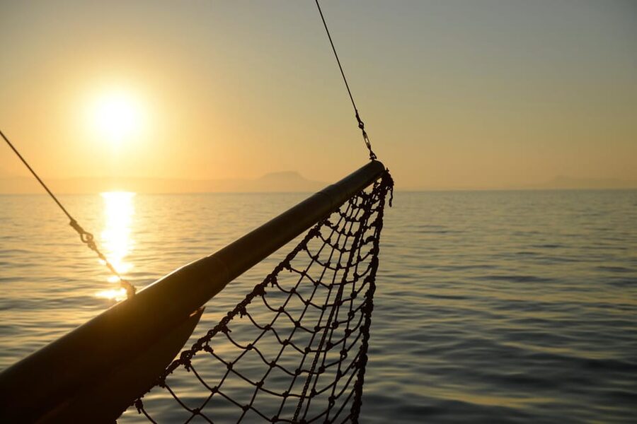 Sunset cruise at St. George Bay from Hersonissos port - Saint George Bay when the light softens