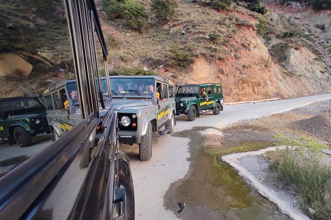 Sunset Jeep Tour in Crete - Gardens and the half-submerged village at Aposelemis Dam
