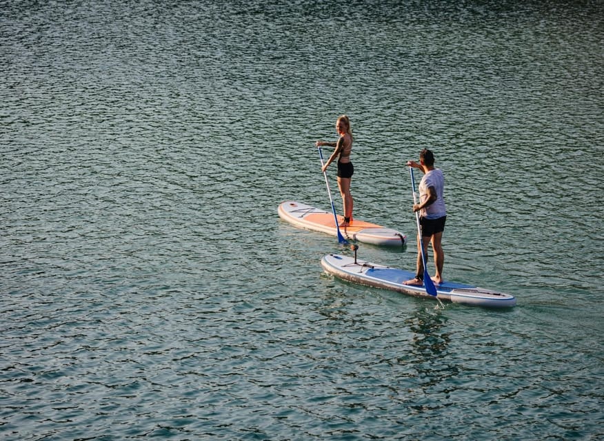 SUP Safari - Catamaran Cruise Dia Island & Gourmet Delights! - Dia Island and its clear Aegean water