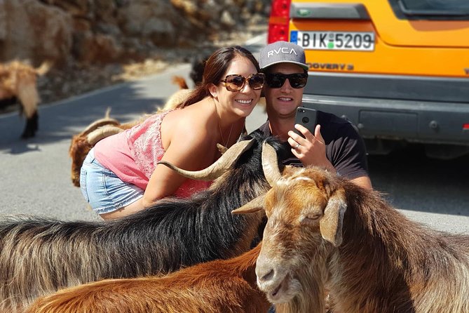 VIP Luxury Private Tour - Full Day - 4x4 Excursion with LandRover - Milatos Cave and the human side of Crete