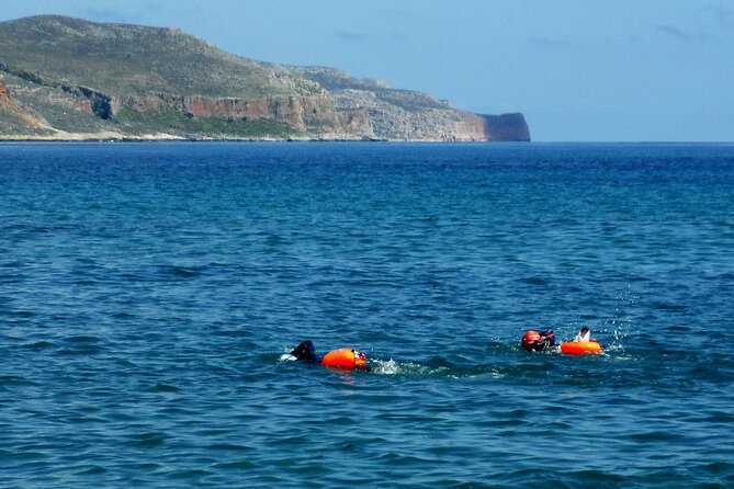 Wild swimming and Hiking in West Crete - The swim: about 1.5 kilometers in open water