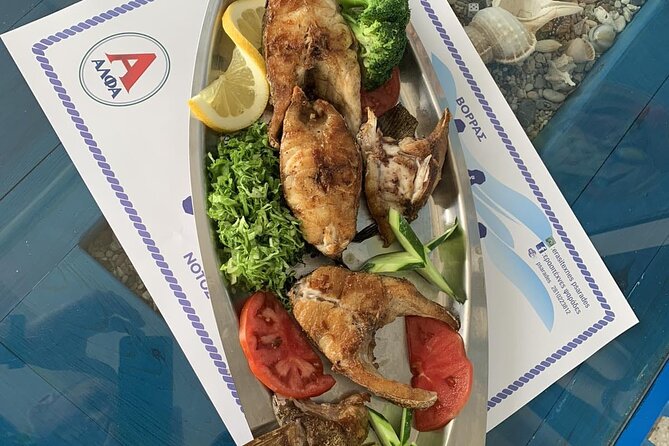 Wine olive and Food of Crete, Heraklion - Lunch beside the marina