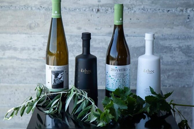 Wine Raki Olive Oil Tasting and Pottery - Private Tour - Katalagari and lunch in a family taverna