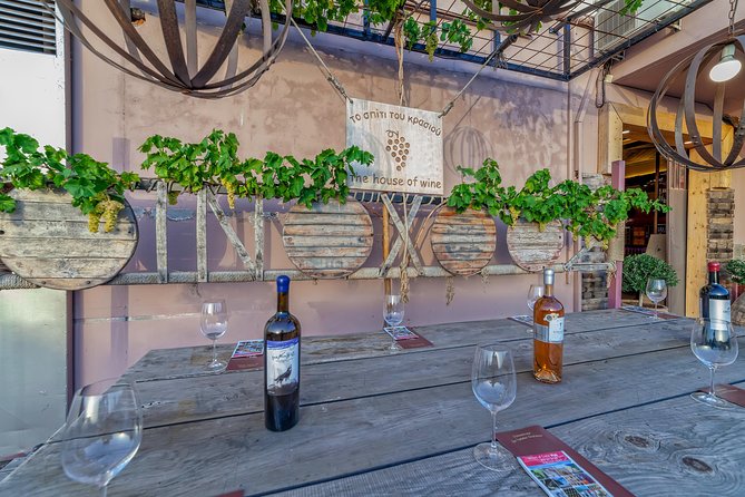 Wine Tasting in Rethymno - The blind tasting game at the end